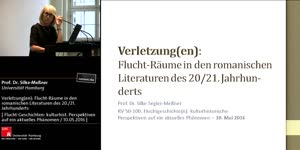 Thumbnail - Verletzung(en) Flucht-Räume in den romanischen Literaturen des 20/21. Jahrhunderts