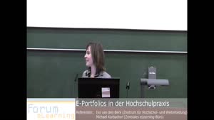 Thumbnail - Forum eLearning (FH Potsdam) E-Portfolios in der Hochschulpraxis