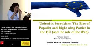 Miniaturansicht - United in Scepticism: The Rise of Populist and Right-Wing Parties in the EU (and the role of the web)