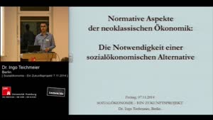 Thumbnail - Normative Aspekte der neoklassischen Ökonomik: Die Notwendigkeit einer sozialökonomischen Alternative