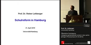 Thumbnail - Die sechsjährige Primarstufe als Kernstück der Hamburger Schulreform