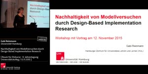 Miniaturansicht - Nachhaltigkeit von Modellversuchen durch Design-Based Implementation Research