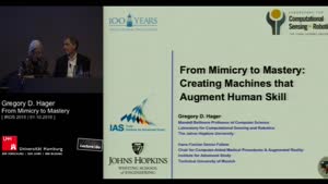 Miniaturansicht - Day 3 - From Mimicricy to Mastery: Creating Machines That Augment Human Skill (Plenary Session)