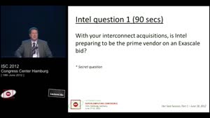 Miniaturansicht - Hot Seat Session, Part 1 - 2: Intel - Stephen R. Wheat Questions