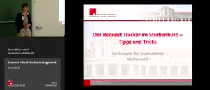 Miniaturansicht - 4 - Der Request Tracker im Studienbüro - Tipps und Tricks