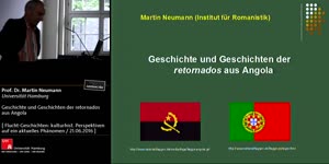 Miniaturansicht - Prof. Dr. Martin Neumann: Geschichte und Geschichten der retornados aus Angola