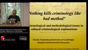 Miniaturansicht - Crimes against Reality - "Nothing Kills Criminology Like  Bad Method’: Epistemological and  Methodological Issues in Cultural Criminology  Explanations"