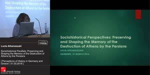 Miniaturansicht - Sociohistorical parallels: preserving and shaping the memory of the destruction of Athens by the Persians