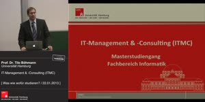 Miniaturansicht - IT-Management und -Consulting (Master)