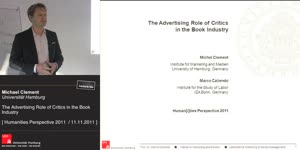 Miniaturansicht - The Advertising Role of Professional Critics in the Book Industry