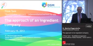 Miniaturansicht - The approach of an ingredient company