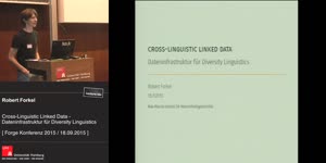 Miniaturansicht - Cross-Linguistic Linked Data: Dateninfrastruktur für Diversity Linguistics