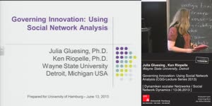 Miniaturansicht - Governing Innovation: Using Social Network Analysis