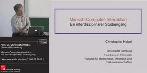 Miniaturansicht - Mensch-Computer-Interaktion – Ein interdisziplinärer Studiengang