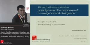 Miniaturansicht - Crisis & Risk Communication: Paradigms and the Paradoxes of Convergence and Divergence