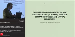 Miniaturansicht - Greek Orthodox Academic Theology, German Influences and Mutual Perceptions