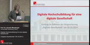 Thumbnail - Digitale Hochschulbildung für eine digitale Gesellschaft