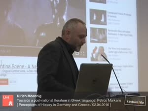 Thumbnail - Towards a post-national Literature in Greek language: Petros Markaris