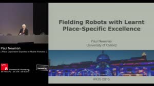 Miniaturansicht - Day 1 - Practice makes Perfect? The Role of Place Dependent Expertise in Mobile Robotics (Plenary Session)