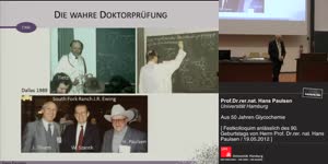 Thumbnail - Aus 50 Jahren Glycochemie - Festkolloquium anläßlich des 90 Geburtstages von Prof. Dr. rer. nat. Hans Paulsen
