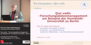 Miniaturansicht - Forschungsdatenmanagement am Beispiel der Humboldt-Universität zu Berlin