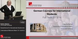Miniaturansicht - German Course for International Students
