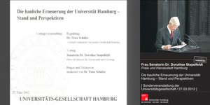 Miniaturansicht - Die bauliche Erneuerung der Universität Hamburg – Stand und Perspektiven