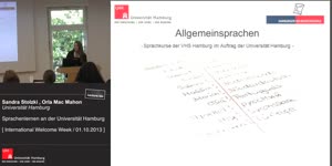 Thumbnail - Sprachen lernen an der Universität Hamburg