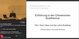 Miniaturansicht - Einführung in den Chinesischen Buddhismus I (Teil 1)