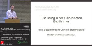 Miniaturansicht - Einführung in den Chinesischen Buddhismus II (Teil 3)