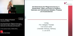 Thumbnail - Die Entwicklung der Pflegeversicherung in Deutschland, Japan und Korea im Vergleich: Nationale und internationale Debatten, Prozesse und Konstruktionen