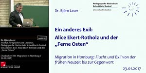 Miniaturansicht - Ein anderes Exil: Alice Ekert-Rotholz und der „Ferne Osten“