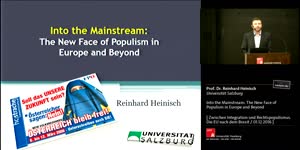 Miniaturansicht - Into the Mainstream: The New Face of Populism in Europe and Beyond