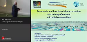 Thumbnail - Taxonomic and functional characterization and mining of unusual microbial communities