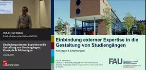 Thumbnail - Einbindung externer Expertise in die Gestaltung von Studiengängen