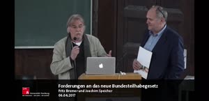 Miniaturansicht - Fritz Bremer und Joachim Speicher: Forderungen an das neue Bundesteilhabegesetz