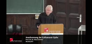 Thumbnail - Klaus Dörner: Anerkennung der Euthanasie-Opfer