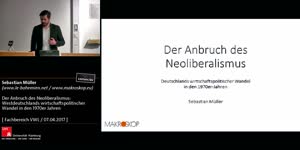 Thumbnail - Der Anbruch des Neoliberalismus - Westdeutschlands wirtschaftspolitischer Wandel in den 1970er Jahren