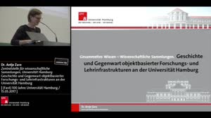 Miniaturansicht - Geschichte und Gegenwart objektbasierter Forschungs- und Lehrinfrastrukturen an der Universität Hamburg