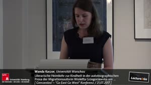 Thumbnail - Literarische Heimkehr zur Kindheit in der autobiographischen Prosa der Migrationsautorin Wioletta Grzegorzewska am Beispiel von "Guguły"