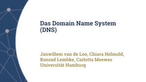 Miniaturansicht - DNS - Domain Name System