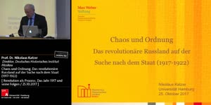 Thumbnail - Chaos und Ordnung. Das revolutionäre Russland auf der Suche nach dem Staat (1917-1922)