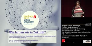 Thumbnail - Wie lernen wir in Zukunft? Das Beispiel "Hamburg Open Online University – HOOU"