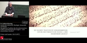 Miniaturansicht - Die gelehrte Tradition des Korankommentars (Tafsir) und feministische Exegese – zwei unvereinbare Ansätze?