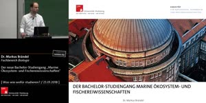 Thumbnail - Der neue Bachelor-Studiengang "Marine Ökosystem- und Fischereiwissenschaften"