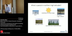 Thumbnail - Importance of temporal and spatial variability of environmental conditions for land-atmosphere interactions in permafrost landscapes