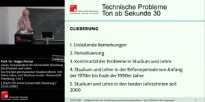Thumbnail - Im Zeichen permanenter Studienreform. 100 Jahre Lehre und Studium an der Universität Hamburg, Teil 2: von 1970 bis in die Gegenwart