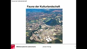 Thumbnail - 15 - Fauna der Kulturlandschaft & Urbane Tierökologie