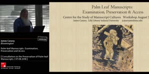 Thumbnail - Palm-leaf Manuscripts: Examination, Preservation and Access