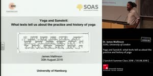 Miniaturansicht - Yoga and Sanskrit: what texts tell us about the practice and history of yoga